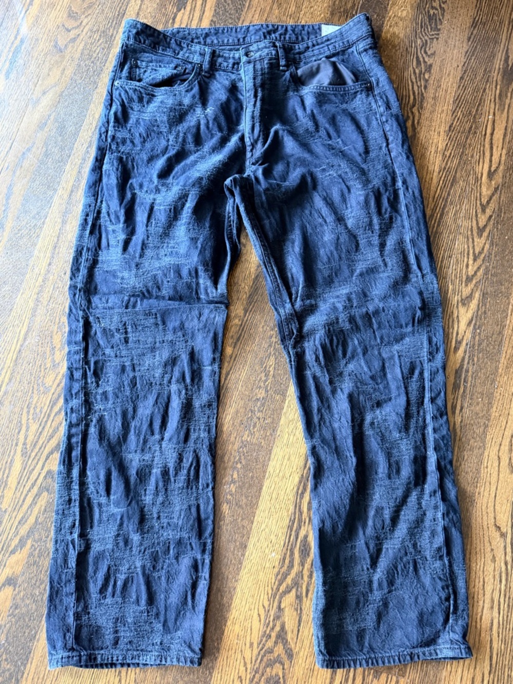 rag & bone New York fit 4 straight Black jeans Pants 36 x 32